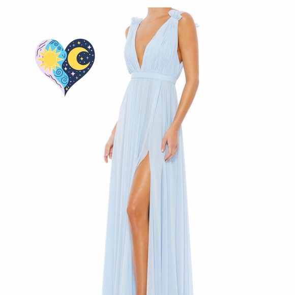 Mac Duggal Dresses & Skirts - Mac Duggal IEEA Light Blue Gown